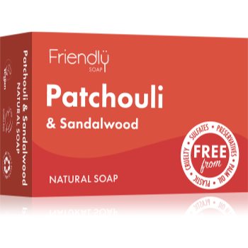 Friendly Soap Natural Soap Patchouli & Sandalwood săpun natural - imagine 2